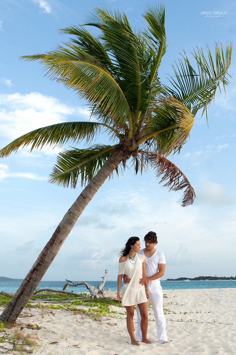 Palominito island Puerto Rico Engagement Session by Gabriel Gonzalez Photographer
